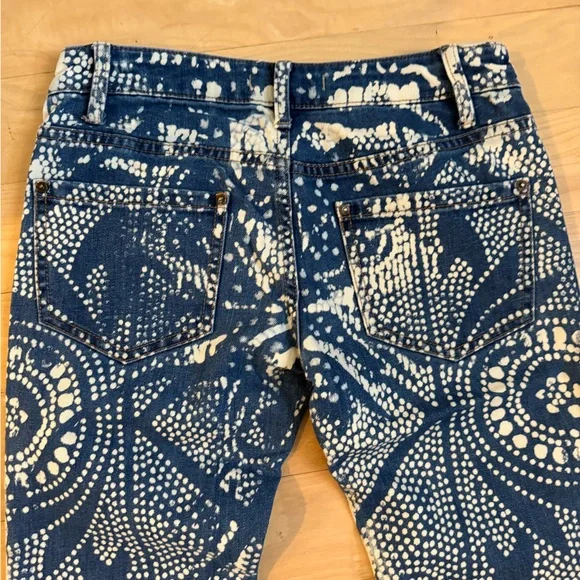 Free People Malaya Bali Flare Jeans Boho Festival Flare size 24 - Picture 9 of 13